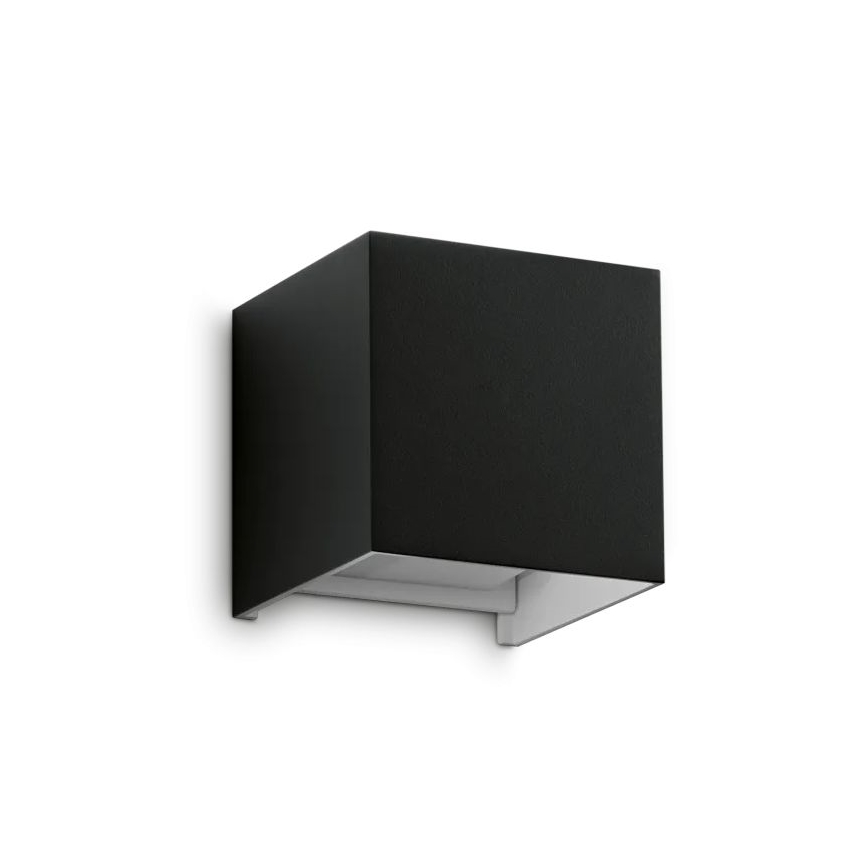 Ideal Lux - LED Zunanja stenska svetilka ATOM LED/12W/230V CRI 90 IP54 črna