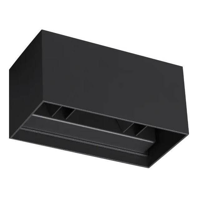 Ideal Lux - LED Zunanja stenska svetilka ATOM LED/25W/230V CRI 90 IP54 črna