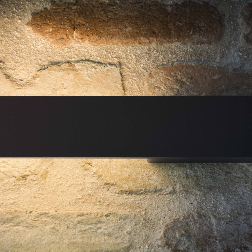 Ideal Lux - LED zunanja stenska svetilka LINEA LED/20W/230V CRI 90 104 cm IP54 črna