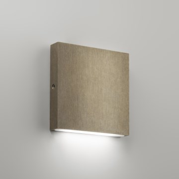 Ideal Lux - LED zunanja stenska svetilka POST-IT LED/3W/12V CRI 90 v medeninasti barvi