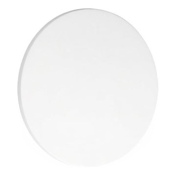 Ideal Lux - LED zunanja stenska svetilka PUNTO LED/9W/230V CRI 90 premer 18 cm IP54 bela