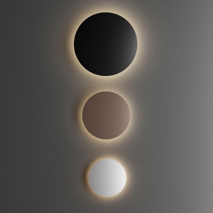 Ideal Lux - LED zunanja stenska svetilka PUNTO LED/9W/230V CRI 90 Ø 18 cm IP54 antracit