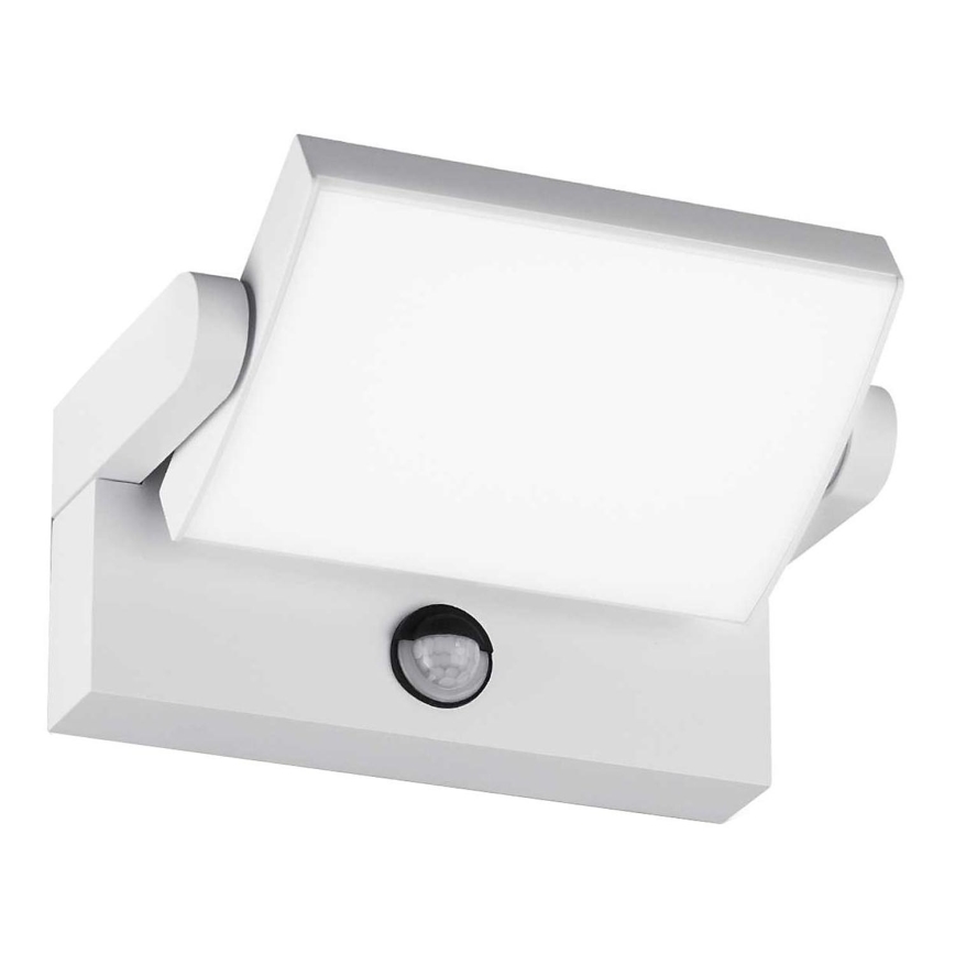 Ideal Lux - LED Zunanja stenska svetilka s senzorjem SWIPE LED/21W/230V CRI 90 IP54 bela