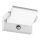 Ideal Lux - LED Zunanja stenska svetilka s senzorjem SWIPE LED/21W/230V CRI 90 IP54 bela