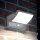 Ideal Lux - LED zunanja stenska svetilka s senzorjem SWIPE LED/21W/230V CRI 90 IP54 siva