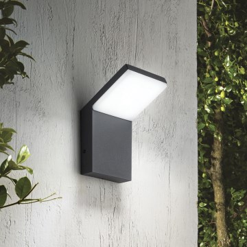 Ideal Lux - LED zunanja stenska svetilka STYLE LED/8,5W/230V 3000K CRI 90 IP54 črna