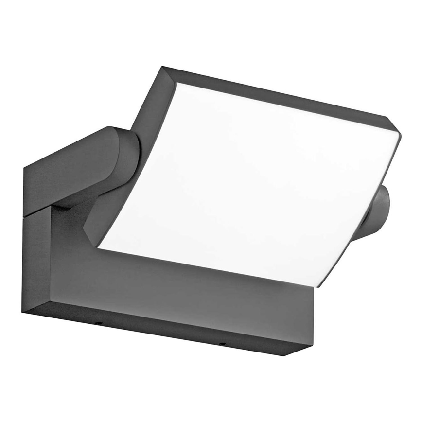 Ideal Lux - LED Zunanja stenska svetilka SWIPE LED/21W/230V CRI 90 IP54 antracit