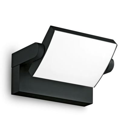 Ideal Lux - LED Zunanja stenska svetilka SWIPE LED/21W/230V CRI 90 IP54 črna