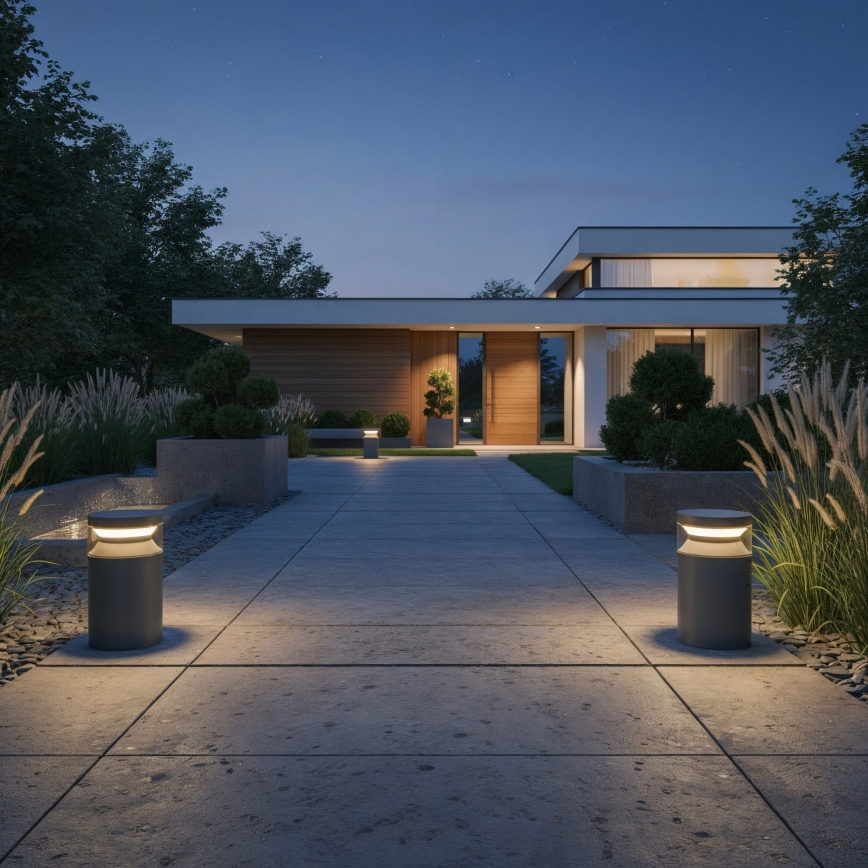 Ideal Lux - LED Zunanja svetilka BOEING LED/14W/230V 15 cm CRI 90 IP65 antracit