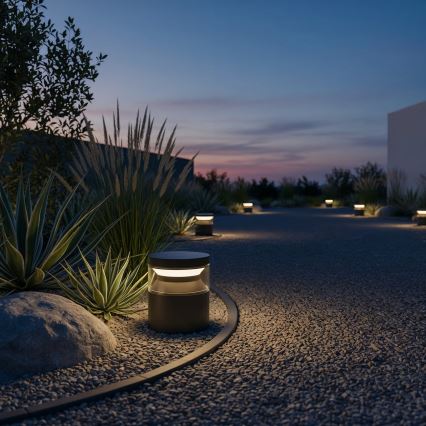 Ideal Lux - LED Zunanja svetilka BOEING LED/14W/230V 15 cm CRI 90 IP65 črna