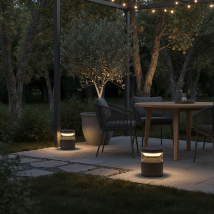 Ideal Lux - LED Zunanja svetilka BOEING LED/14W/230V 15 cm CRI 90 IP65 črna