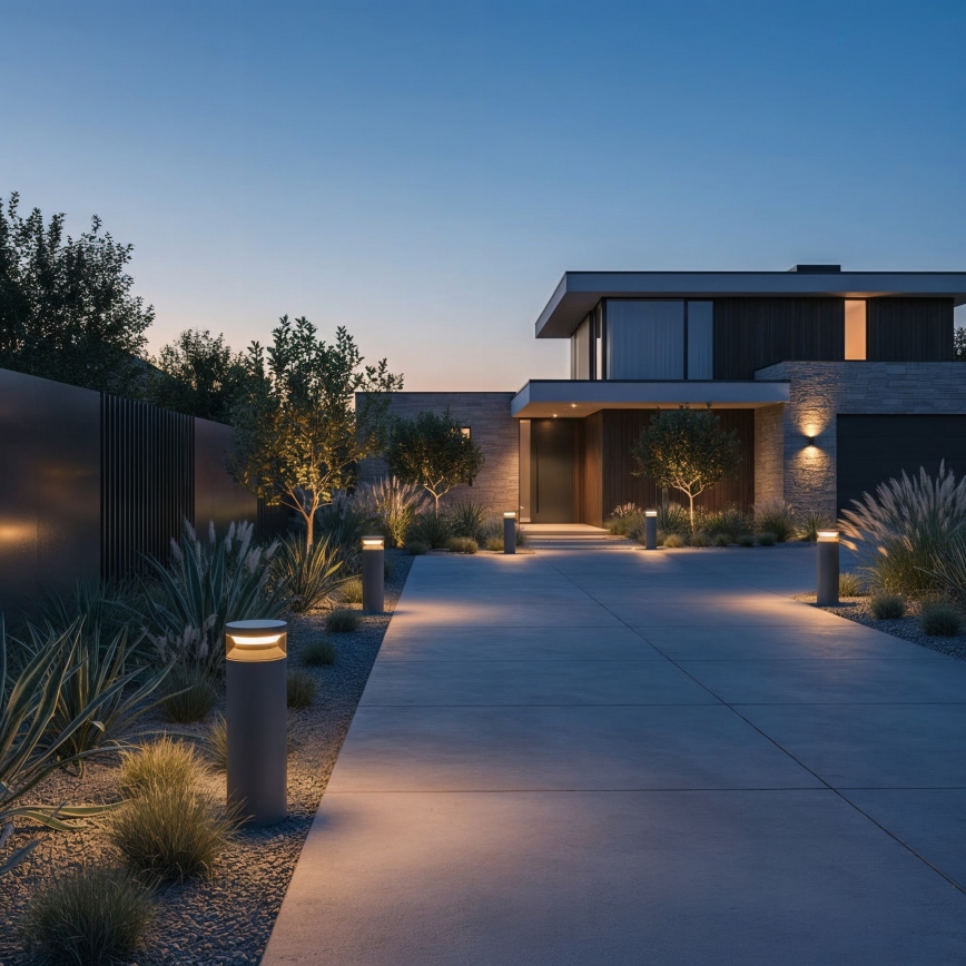 Ideal Lux - LED Zunanja svetilka BOEING LED/14W/230V 40 cm CRI 90 IP65 antracit