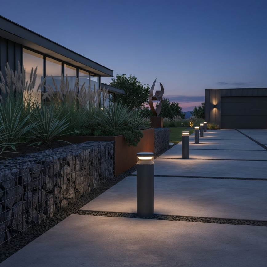 Ideal Lux - LED Zunanja svetilka BOEING LED/14W/230V 40 cm CRI 90 IP65 črna