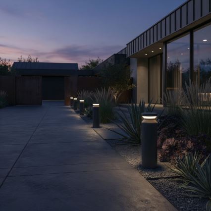 Ideal Lux - LED Zunanja svetilka BOEING LED/14W/230V 40 cm CRI 90 IP65 črna