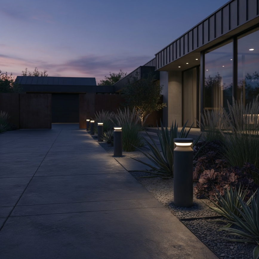 Ideal Lux - LED Zunanja svetilka BOEING LED/14W/230V 40 cm CRI 90 IP65 črna