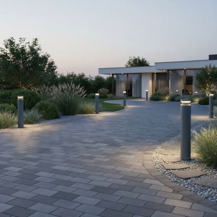 Ideal Lux - LED Zunanja svetilka BOEING LED/14W/230V pr. 70 cm CRI 90 IP65 antracit