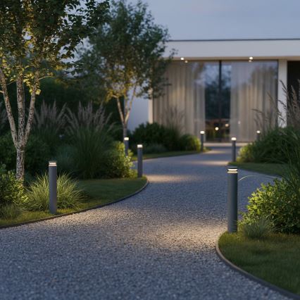 Ideal Lux - LED Zunanja svetilka BOEING LED/14W/230V pr. 70 cm CRI 90 IP65 antracit