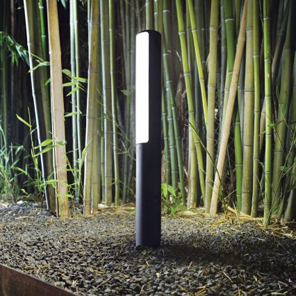 Ideal Lux - zunanja LED svetilka ETERE LED/9,5W/230V 4000K 60 cm CRI 90 IP44 antracit