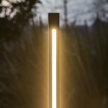 Ideal Lux - LED zunanja svetilka JEDI LED/12W/230V 80 cm CRI 90 IP65 antracitna