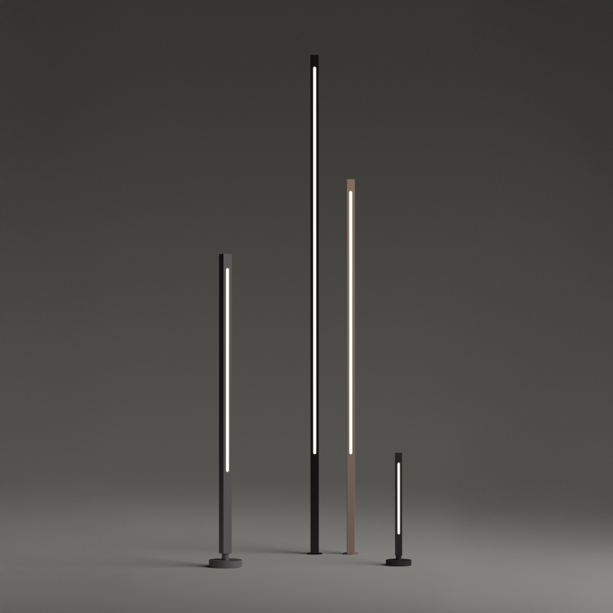 Ideal Lux - LED zunanja svetilka JEDI LED/19W/230V 120 cm CRI 90 IP65 rjava