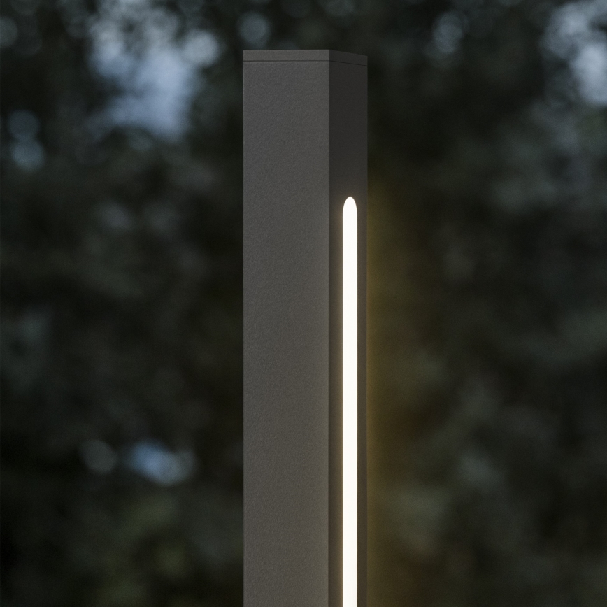 Ideal Lux - LED zunanja svetilka JEDI LED/7W/230V 40 cm CRI 90 IP65 antracit