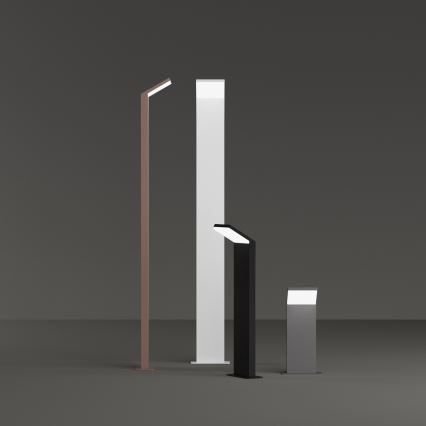 Ideal Lux - LED Zunanja svetilka STYLE LED/8,5W/230V 4000K 50 cm CRI 90 IP54 črna