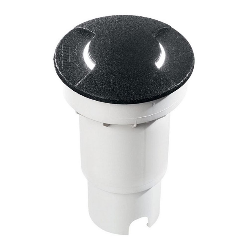 Ideal Lux - LED Zunanja svetilka za dovozno pot CECI 1xGU10/4,5W/230V IP67 črna