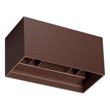 Ideal Lux - LED zunanje stensko svetilo ATOM LED/25W/230V CRI 90 IP54 rjavo