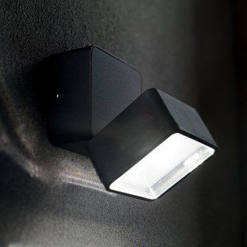 Ideal Lux - LED zunanje stensko svetilo OMEGA LED/7W/230V CRI 90 IP54 rjava