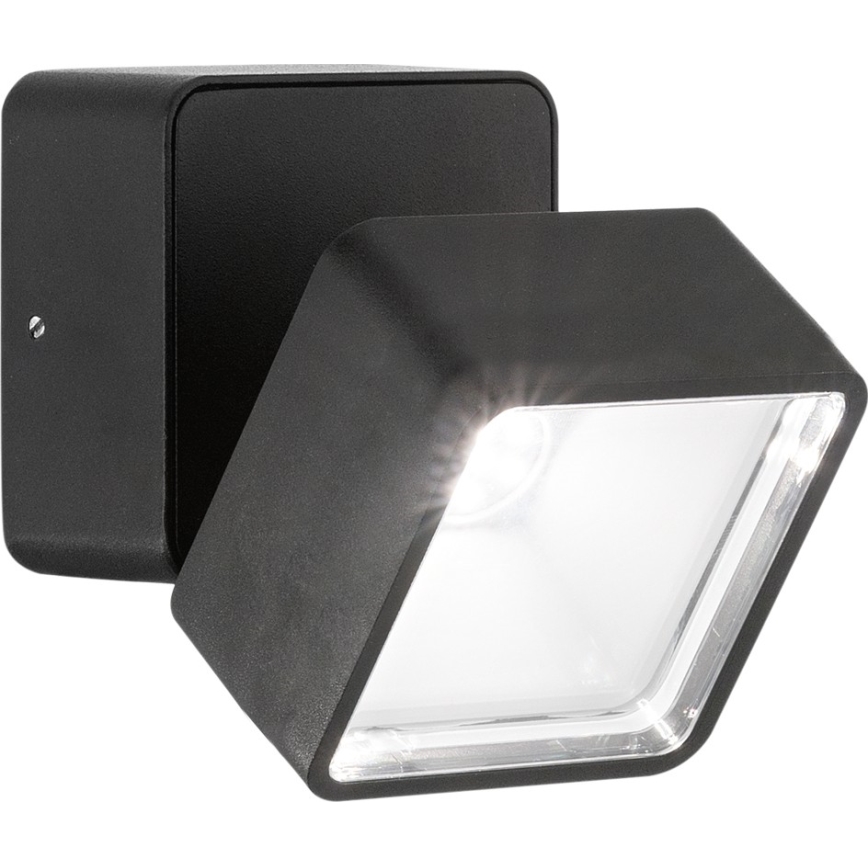 Ideal Lux - LED zunanje stensko svetilo OMEGA LED/7W/230V CRI 90 IP54 rjava