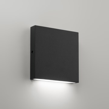 Ideal Lux - LED zunanje stensko svetilo POST-IT LED/3W/12V CRI 90 črna
