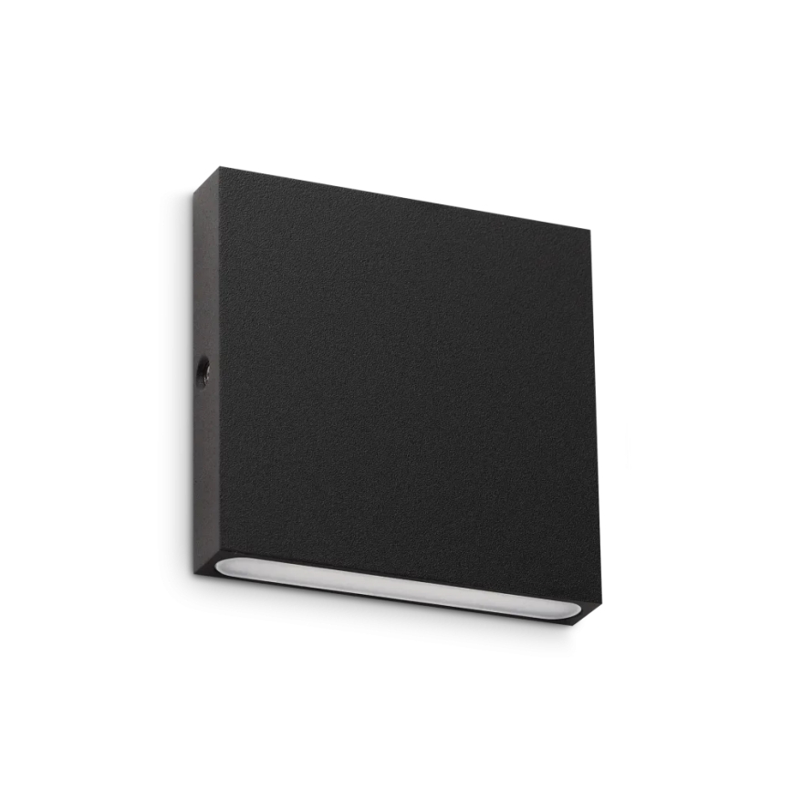 Ideal Lux - LED zunanje stensko svetilo POST-IT LED/3W/12V CRI 90 črna