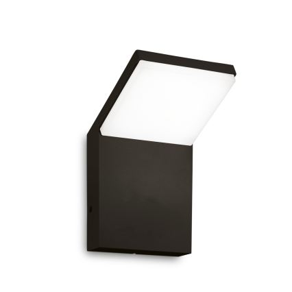 Ideal Lux - LED zunanja stenska svetilka STYLE LED/8,5W/230V 3000K CRI 90 IP54 črna