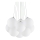 Ideal Lux - Lestenec MAPA na jekleni vrvici 11xE14/40W/230V, premer 58 cm, bel