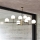 Ideal Lux - Lestenec na drogu GOURMET 9xE14/28W/230V pr. 131,5 cm zlata