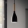 Ideal Lux - Lestenec na kablu MANHATTAN 1xE14/40W/230V premer 11 cm črna/bukev