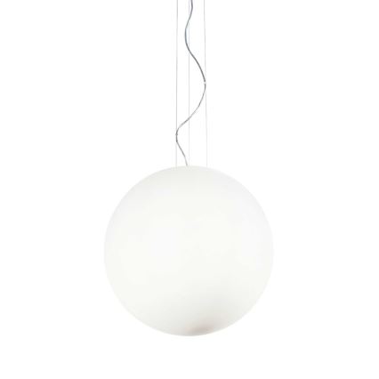 Ideal Lux - Lestenec na kablu MAPA 1xE27/42W/230V premer 50 cm, bela