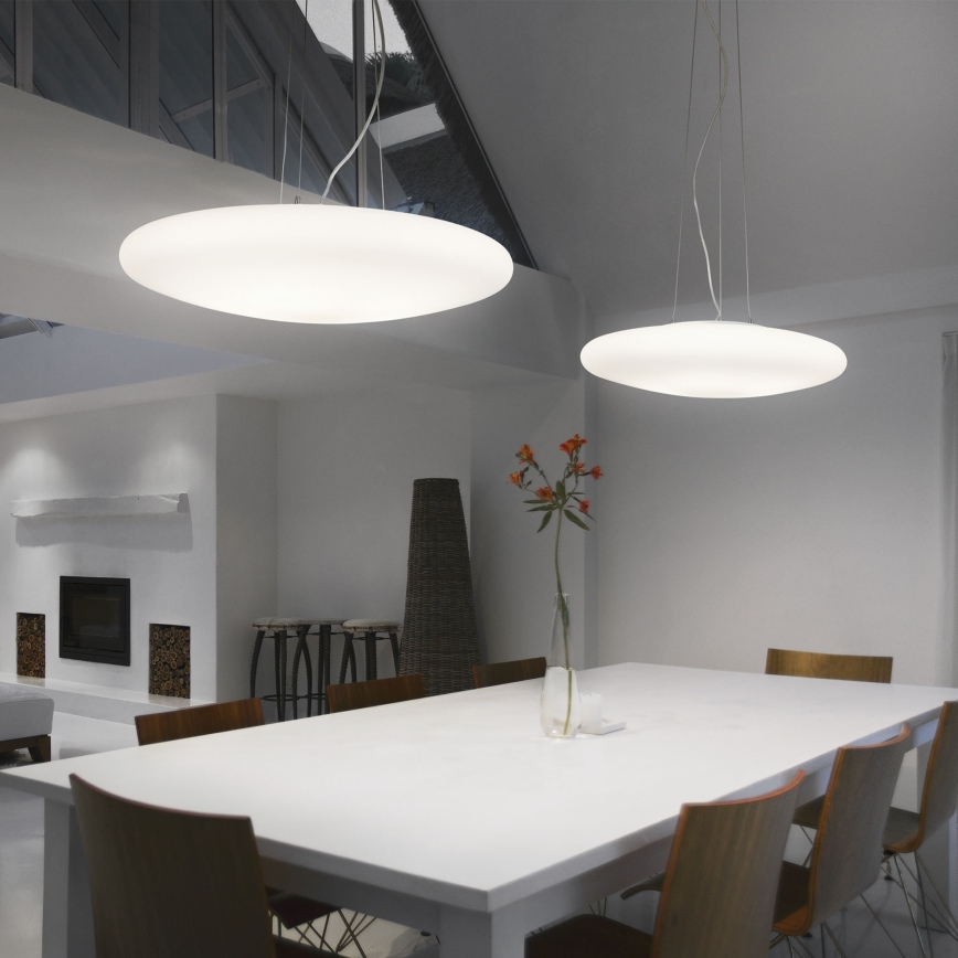 Ideal Lux - Lestenec na kablu SMARTIES 3xE27/42W/230V premer 42,5 cm bela