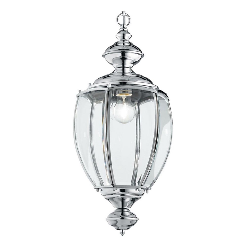 Ideal Lux - Lestenec na verigi 1xE27/60W/230V sijajni krom