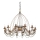 Ideal Lux - Lestenec na verigi CORTE 12xE14/40W/230V pr. 95 cm baker
