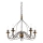 Ideal Lux - Lestenec na verigi CORTE 5xE14/40W/230V pr. 54 cm baker