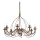 Ideal Lux - Lestenec na verigi CORTE 8xE14/40W/230V pr. 80 cm baker