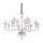 Ideal Lux - Lestenec na verigi DANIELI 12xE14/40W/230V pr. 94 cm prozorna