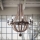 Ideal Lux - Lestenec na verigi MILLENNIUM 8xE14/40W/230V pr. 92 cm Breza/rjava