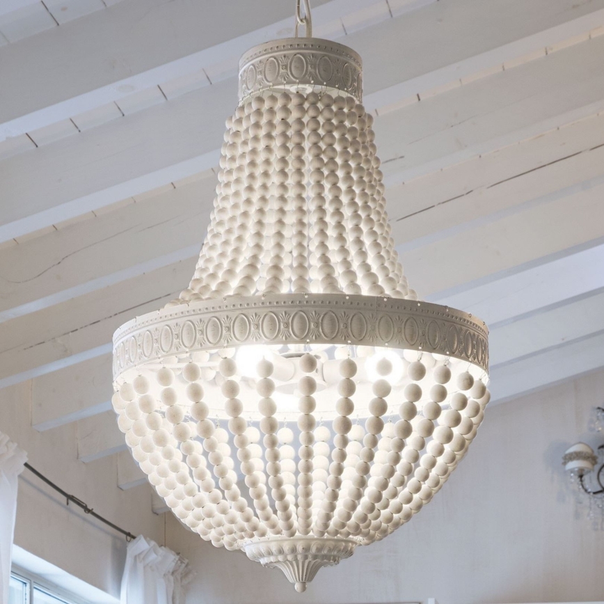 Ideal Lux - Lestenec na verigi MONET 6xE14/40W/230V pr. 50 cm konoplja/bela