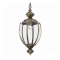Ideal Lux - Lestenec na verigi NORMA 1xE27/60W/230V Ø 25 cm bronast