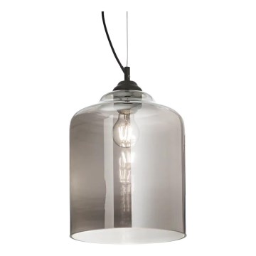 Ideal Lux - Lestenec na vrvici BISTRO 1xE27/60W/230V pr. 24 cm dimna