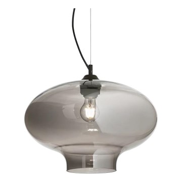 Ideal Lux - Lestenec na vrvici BISTRO 1xE27/60W/230V pr. 40 cm dimna