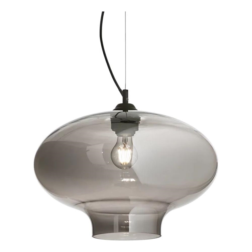 Ideal Lux - Lestenec na vrvici BISTRO 1xE27/60W/230V pr. 40 cm dimna