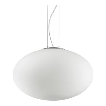 Ideal Lux - Lestenec na vrvici CANDY 1xE27/42W/230V pr. 40 cm bela